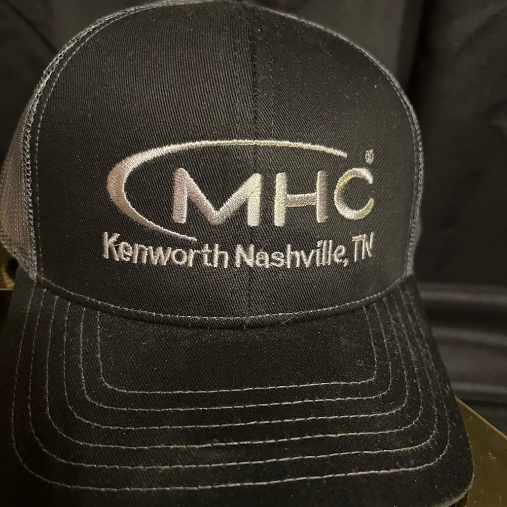 MHC Kenworth Black and Gray Cap NEW